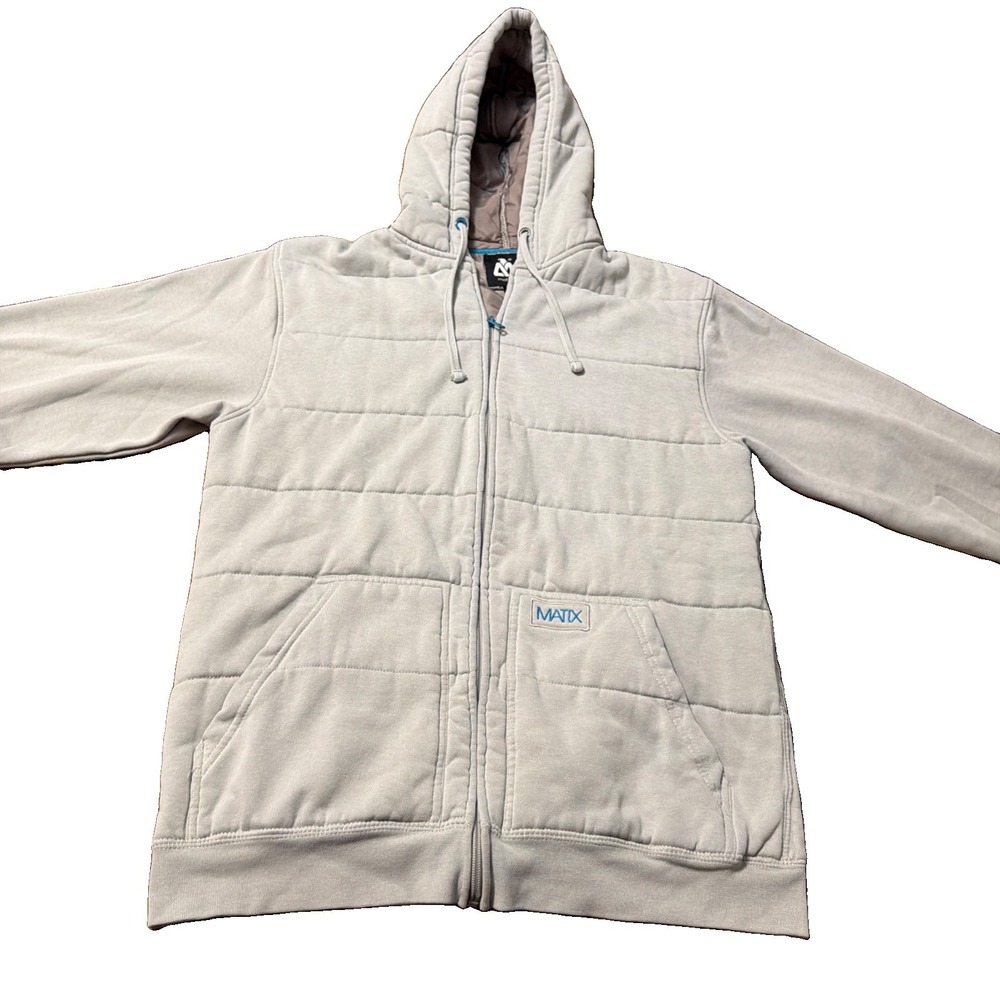 Matix Hybrid Quilted Hooded Jacket Medium